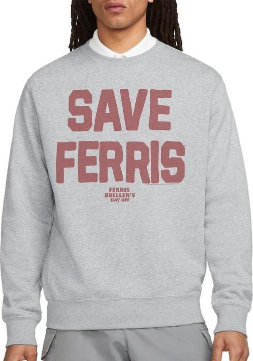 Actual product image Ferris Bueller´s Day Off Unisex Adult Save Ferris Sweatshirt (XL)