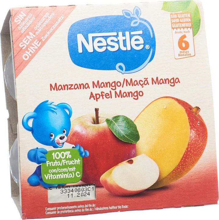 Immagine prodotto Nestlé Composta di mele e mango, dopo 6 mesi (425 g)