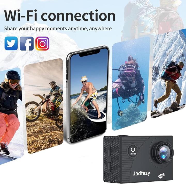 Produktbild Jadfezy J-03 series Unterwasserkamera (30p, WLAN)