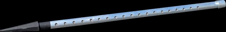Produktbild Bevo Rammfilter Stahl 1 1/4" Innengewinde 1,15m Typ mit Edelstahltresse innen