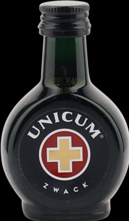 Produktbild Zwack Unicum Minis der bittere Kräuterlikör