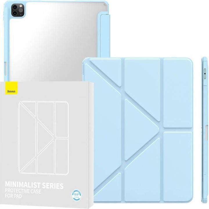 Produktbild Baseus Protective case Minimalist for iPad Pro 12,9" 2020/2021/2022 (light blue) (iPad Pro 12.9 2020 (4. Gen), iPad Pro 12.9 2022 (6. Gen), iPad Pro 12.9 2021 (5. Gen))