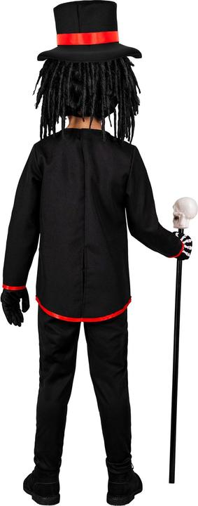 Image du produit Widmann Veste de prêtre vaudou avec chemise, pantalon, chapeau costume pour enfants (116)