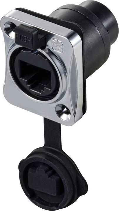 Actual product image Tru Components RJ45 Durchführung, gerade TC-12770428 Einführhilfe für RJ45