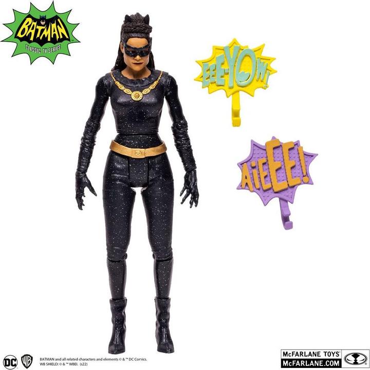 Actual product image McFarlane AF DC Retro Classic Batman 1966 : Catwoman (Season 3) 15 cm