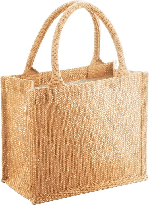 Westford Mill Schimmernde Jute Mini Geschenktüte