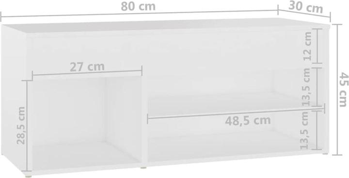 Image du produit VidaXL Dennis (80 x 30 x 45 cm)