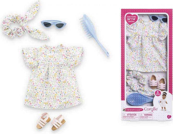 Actual product image Corolle MC summer outfit set