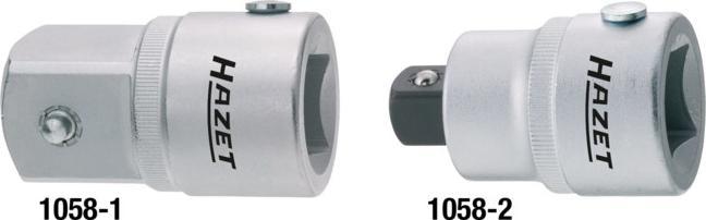 Produktbild HAZET Reduzierstück 1058-2 ∙ Vierkant20 mm (3/4 Zoll) ∙ Vierkant 12,5 mm (1/2 Zoll) (20 mm)
