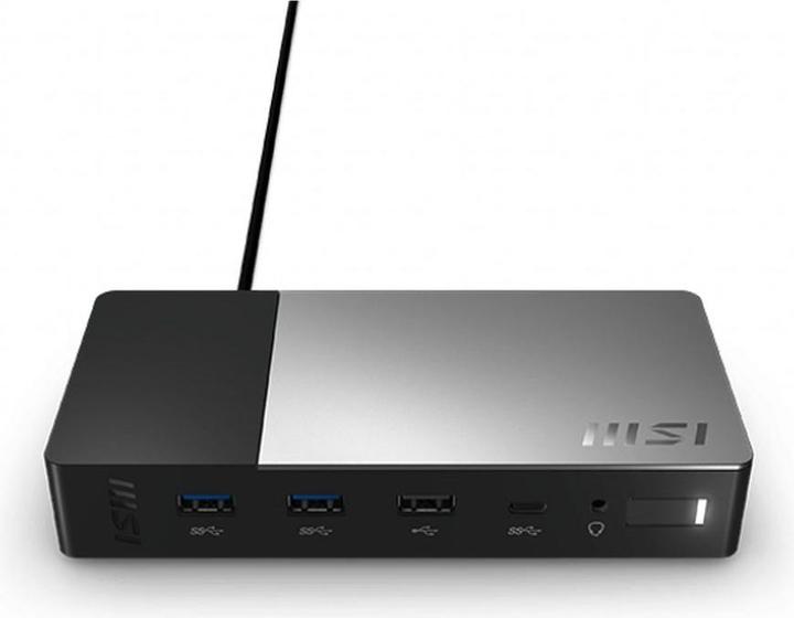 Immagine prodotto MSI Docking station USB-C Gen 2 USB 3.2 Gen 2 (3.1 Gen 2) Type-C (USB-C, 9 Porti)