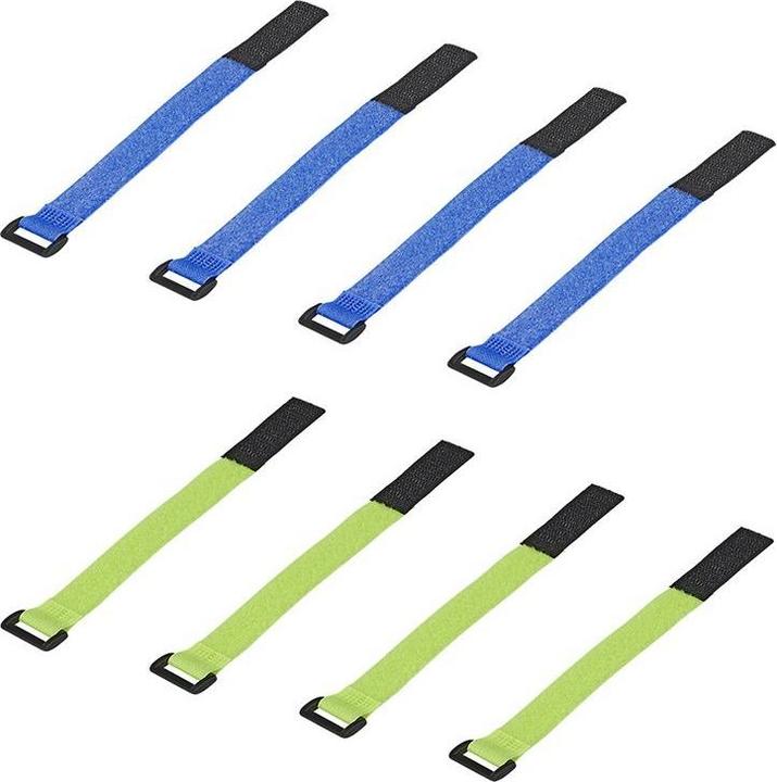 Image du produit ProPlus Jeu de 8 serre-câbles auto-agrippants