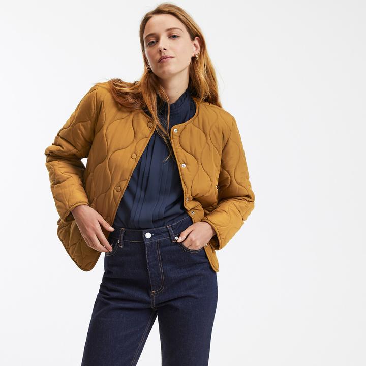 Produktbild La Redoute Collections Light-Steppjacke mit Druckknöpfen (38, 42)
