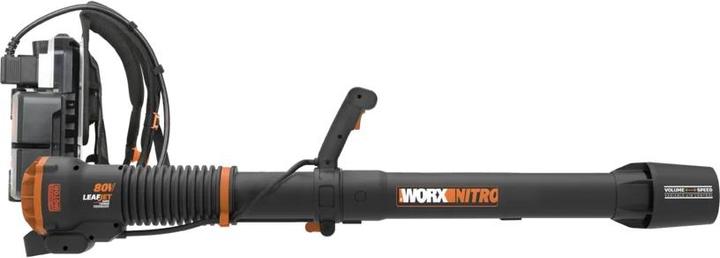 Produktbild Worx Akku-Rucksackbläser (Akkubetrieb, Laubbläser)