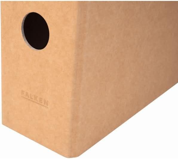Produktbild Falken PURE Ordner braun Karton 5,0 cm DIN A4 (A4, 50 mm, 1 Stück)