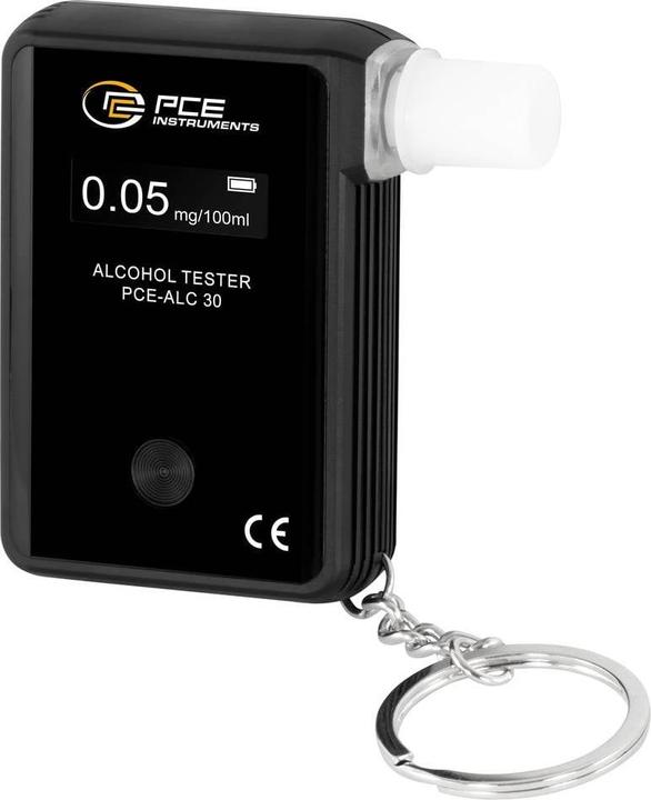 Produktbild PCE Instruments PCE-ALC 30 Alkoholtester 0 bis 2 mg/ml Alarm, inkl. Display, Ve