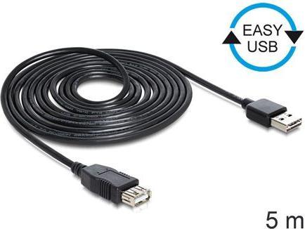 Actual product image Delock USB A – USB A (5 m, USB 2.0, 2.50 W)