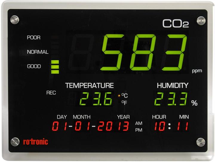 Immagine prodotto Rotronic Display CO2 per il monitoraggio della qualità dell'aria interna