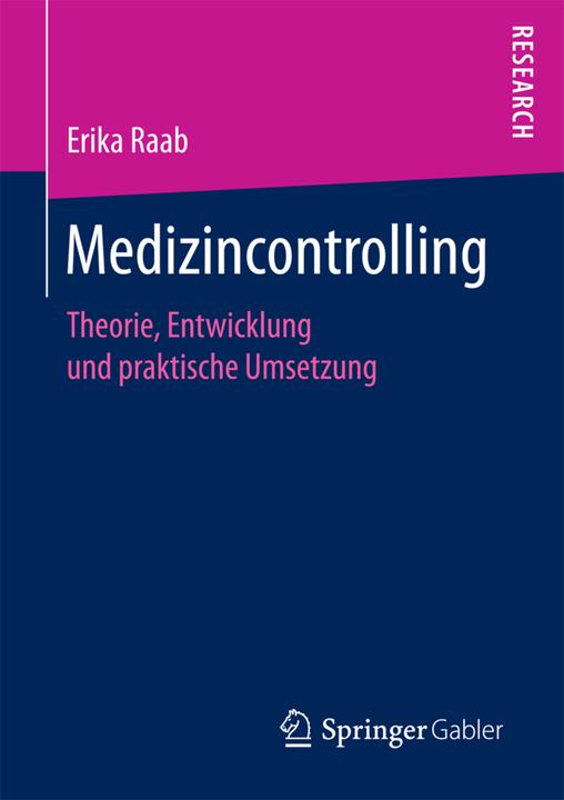 Produktbild Medizincontrolling (Deutsch, Erika Raab, 2017)