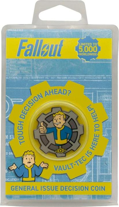 Produktbild Fanattik Fallout Sammelmünze Flip Coin Limited Edition
