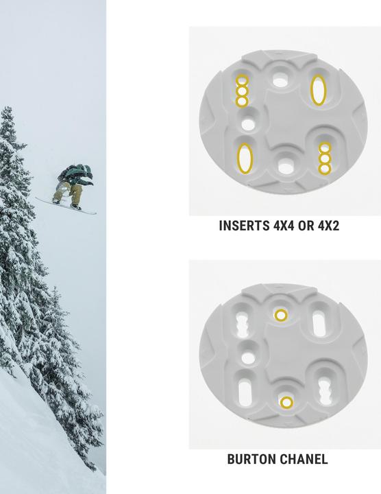 Image du produit Dreamscape Fixation snowboard adulte allmountain/freestyle - SNB 500 noir (L)