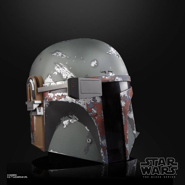Image du produit Hasbro Star Wars Black Series casque électronique premium Boba Fett