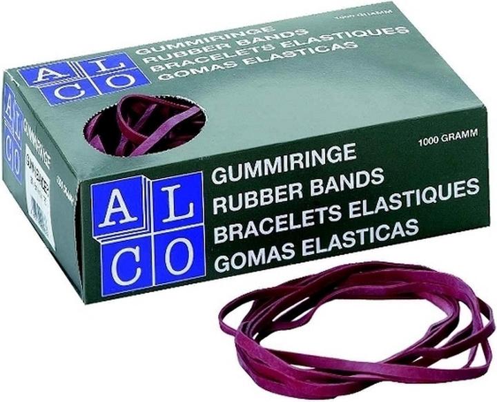 Immagine prodotto Alco Elastici, rossi, di varie dimensioni, a scelta da 50 g o 1000 g (1 pz.)