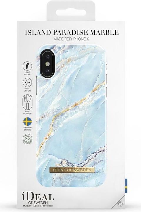 Produktbild iDeal Of Sweden Island Paradise Marble (Apple iPhone X, Apple iPhone XS)