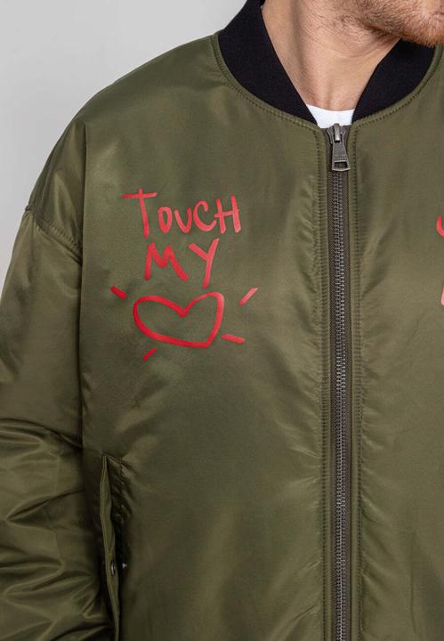 Produktbild Bombers Original Bomberjacke Stay Beautiful M Bomberjacke (M)