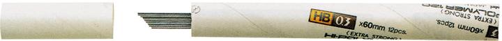 Actual product image Pentel Pencil leads Hi-Polymer 120 (Refill, Graphite, 0.30 mm)