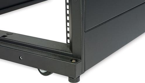 Actual product image APC NetShelter SX - Cabinet - Black - 48U - 48.3 cm (19") (48 RU, 19 inch rack)