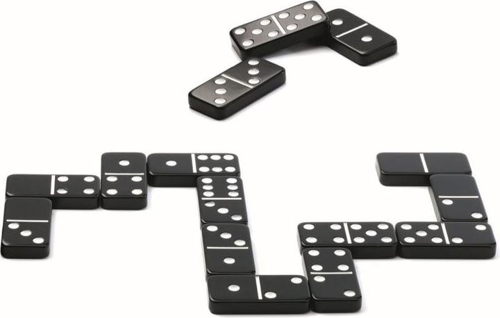 Actual product image Djeco Domino 20 x 8 x 3,5 cm (French, German, Italian, English)