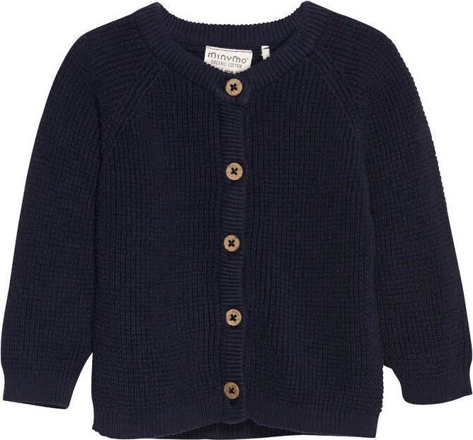 Minymo Strickjacke aus Bio Baumwolle GOTS (86)