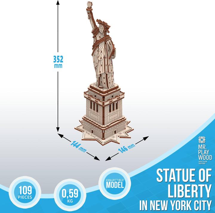 Image du produit Mr Playwood M. Playwood : Statue de la Liberté