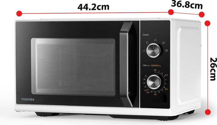 Image du produit Toshiba Micro-ondes Solo (Prise UE, 20 l)