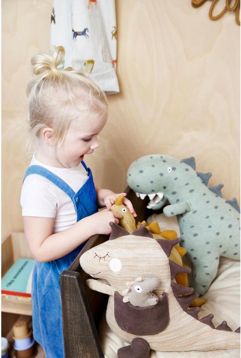 Actual product image Oyoy Cuddly toy Dina & Bobo 44 cm, Brown (30 cm)