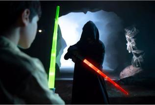 Actual product image Goliath Toys Roleplay replica lightsaber