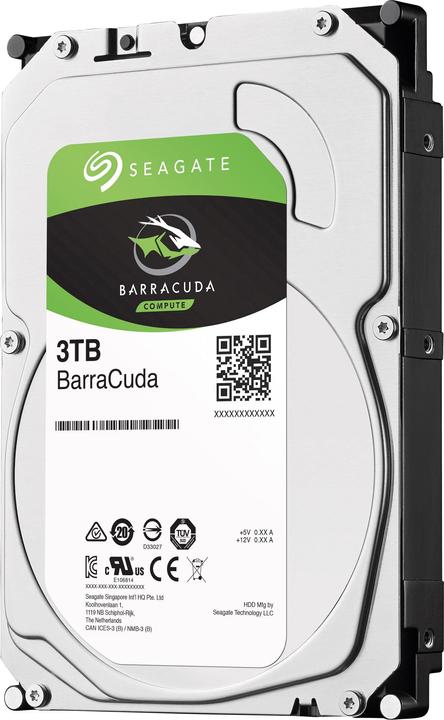 Produktbild Seagate BarraCuda (3 TB, 3.5", SMR)
