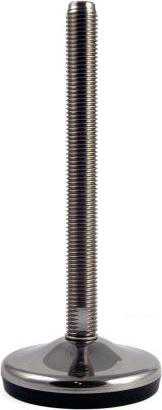 Produktbild Rs Pro Verstellbarer Fuss M10 x 75mm, bis 300kg Edelstahl (Universalgleiter, 1 Stück)