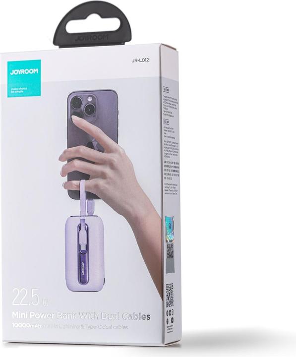 Actual product image Joyroom Colorful Series (10000 mAh, 22.50 W, 37 Wh)