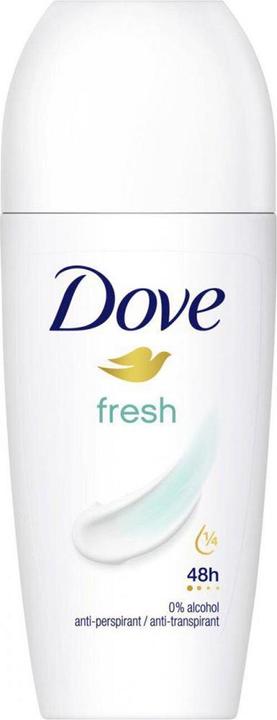 Produktbild Dove Fresh Anti-Perspirant Roll On Deodorant with ¼ Moisturising Cream 50ml (Roll-on, 50 ml)