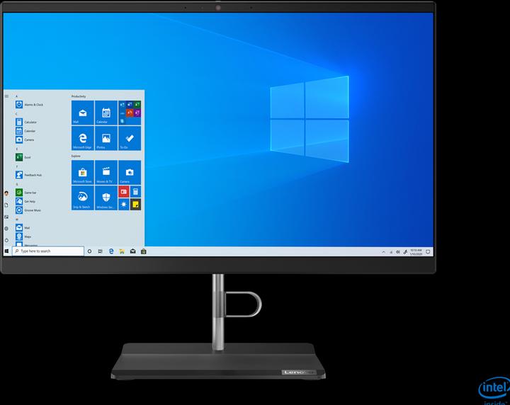 Produktbild Lenovo V50a-24IMB AIO (Intel Core i5-10400T, 16 GB, 512 GB, UHD Graphics 630)
