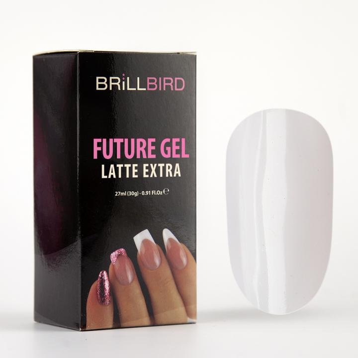 Immagine prodotto BrillBird Future Gel Latte Extra - Bianco Latte - 30g (Bianco latte)