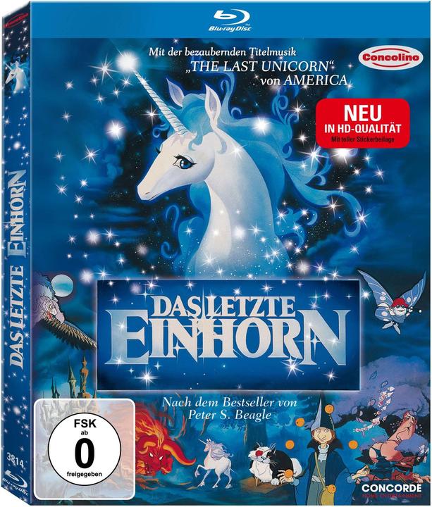 La dernière licorne (Blu-ray, 1982, Suisse-allemand, Anglais, Allemand)