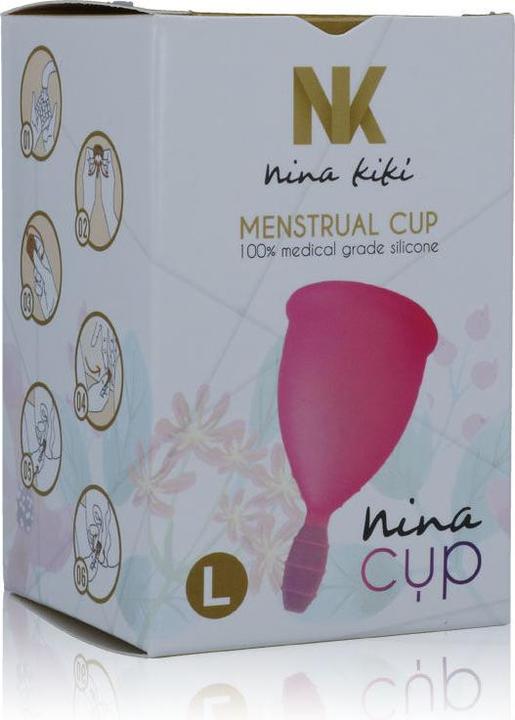 Produktbild Nina Kiki Nina Cup Menstrual Cup Gr?Sse L Rosa