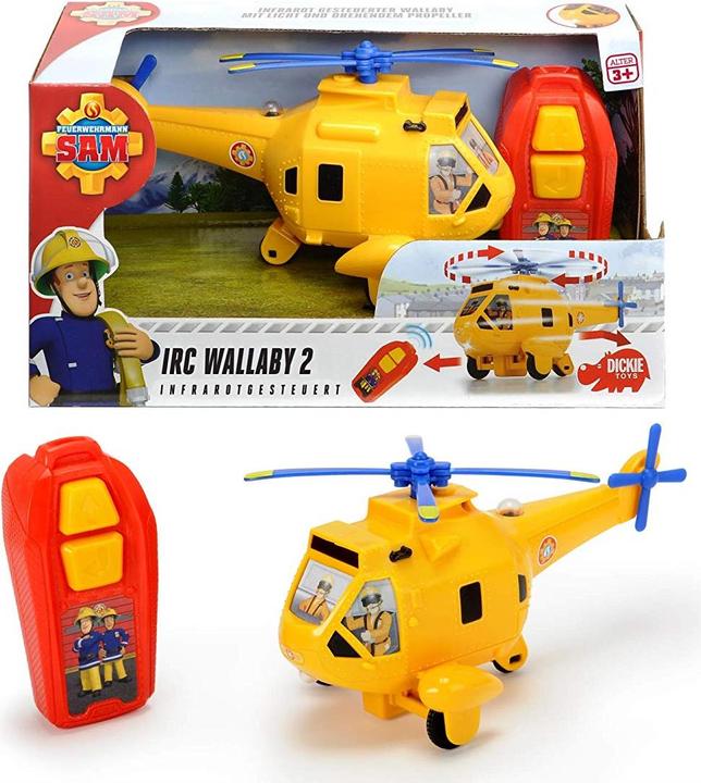 Produktbild Dickie Feuerwehrmann Sam IRC Wallaby 2 Helikopter