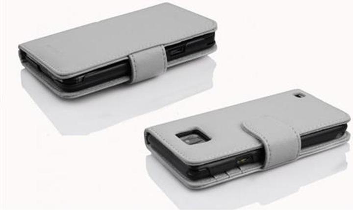 Image du produit Cadorabo Book avec 3 pochettes pour cartes Couverture (Samsung Galaxy S2, Samsung Galaxy S2 Plus)