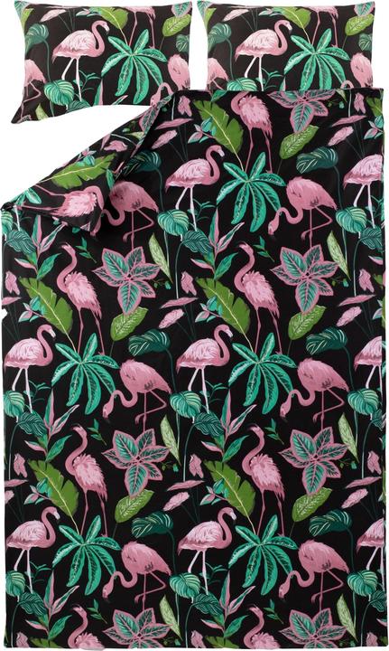 Produktbild Domoletti BED COV SET COTTON FLAMINGO 200X220 (200 x 220 cm)