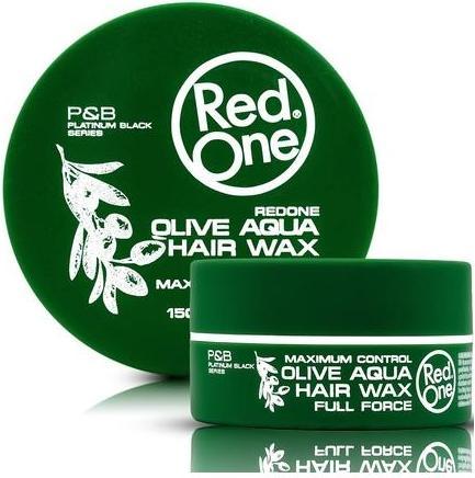 Actual product image RedOne Red One Wax - Hair Wax - Aqua Hair Wax Olive 150 Ml (Hair gel, 150 ml)