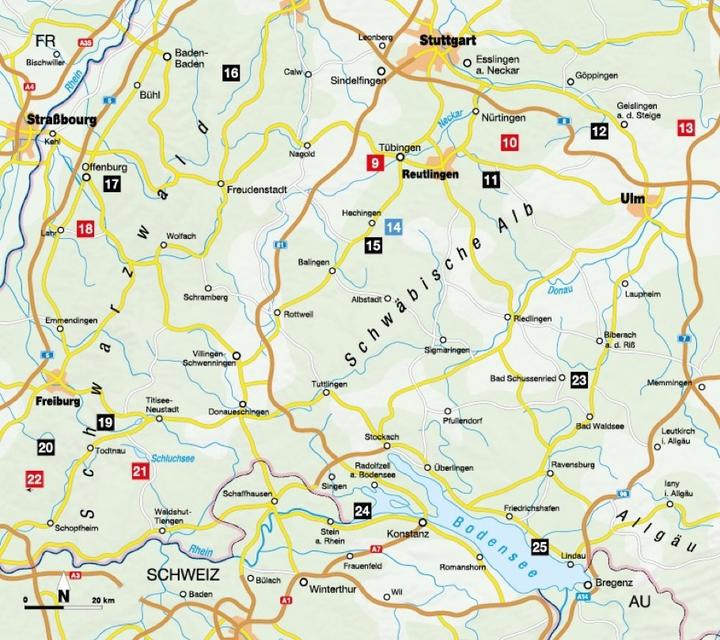 Produktbild Die Wander-Bucket-List Baden-Württemberg (Deutsch, Dieter Buck, 2021)