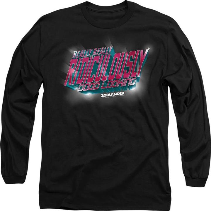 Actual product image Zoolander Unisex Adult Ridiculously Good Looking T-Shirt (XXL)
